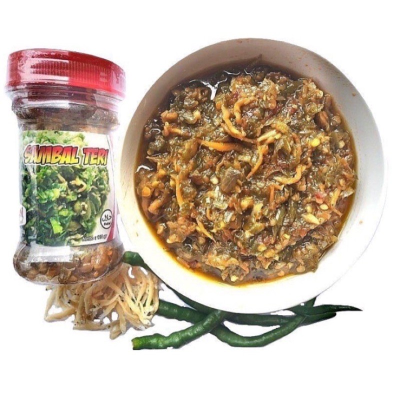 

Sambal Teri Medan Cabe Ijo 120 gr Attin Food