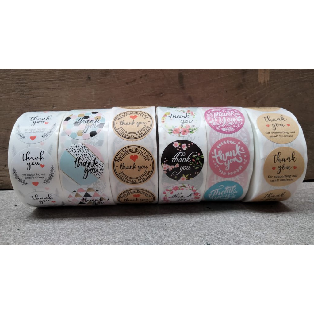 

Stiker Label Thank You 2,5 cm (10 buah stiker)
