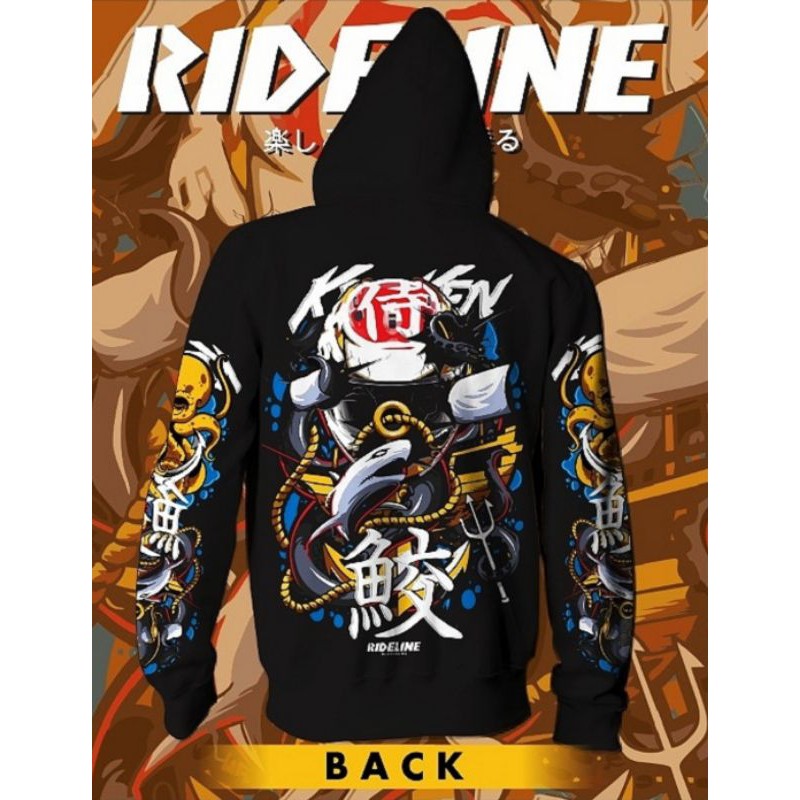 ✅ [ORIGINAL] HOODIE SUNMORI KRAKEN SHARK HELMET RIDELINE