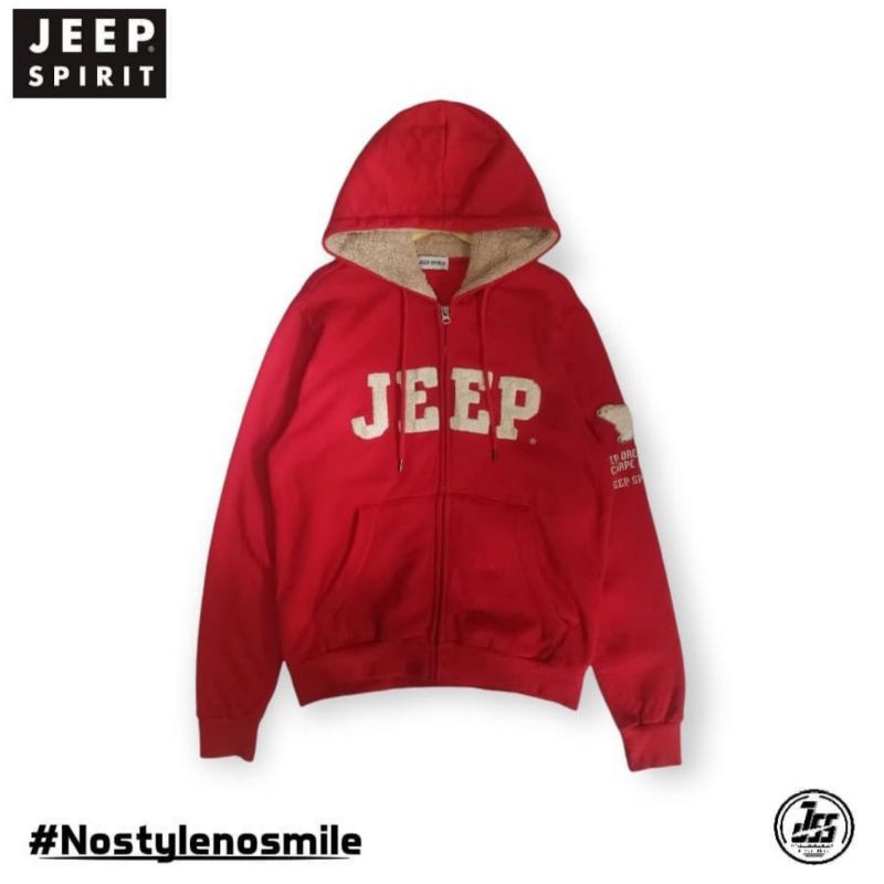 Jaket Sherpa Jeep Spirit Second Original