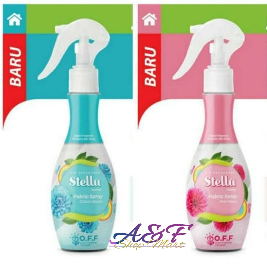 STELLA FABRIC SPRAY DISINFEKTAN 245ml - Cotton Bloom Pink Peony