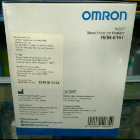 Tensimeter Pergelangan digital omrom HEM-6161 alat pengukur Tensi OMRON HEM-6161 Tensimeter Digital