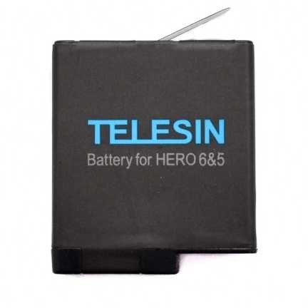 Paling Dicari ! Telesin Baterai GoPro Hero 7 6 5 1220mAh - GP-BTR-501