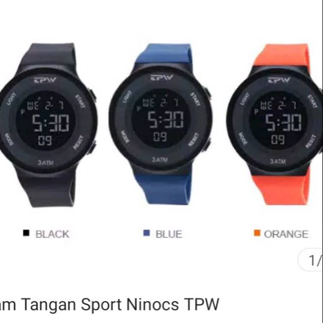 Murah,jam tangan olahraga original ninoc sport import .TPW