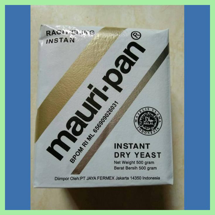 

RAGI KERING INSTANT+MAURI-PAN 500GR+INSTANT DRY YEAST UNTUK ROTI/KUE