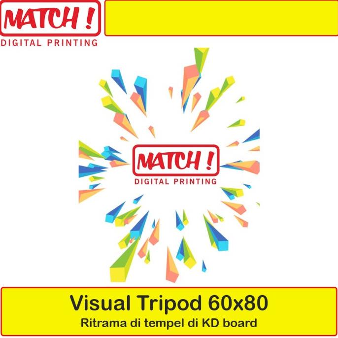 Cetak Banner 60x80 Untuk Tripod Murah, Ritrama + KDboard Termurah