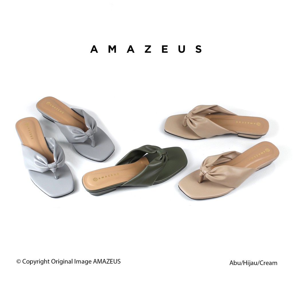 Amazeus RUWIENA Sandal  Tali  Wanita Shopee Indonesia