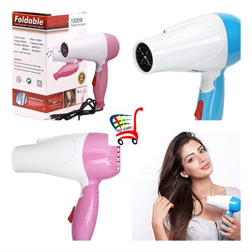 (COD) Hair Dryer Pengering Rambut Lipat / Hairdrayer mini / Pengering Rambut Portable NV-1290