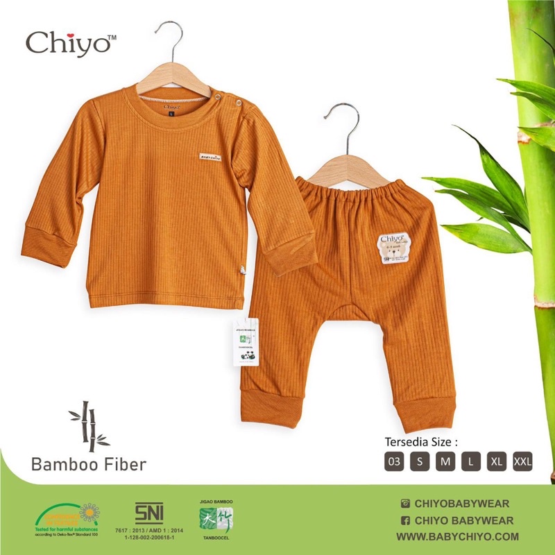 SETELAN CHIYO BAMBOO PANJANG SIZE XL &amp; XXL