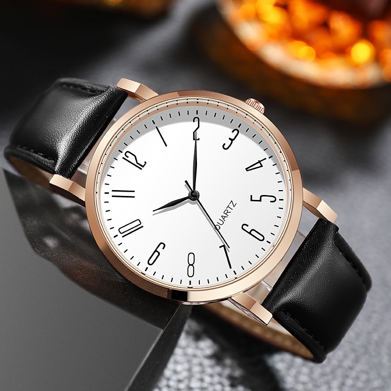 (GROSIRJAYA32) Jam Tangan Analog TIMBERLAKE Pria Tali Pu Leather/Casual watch