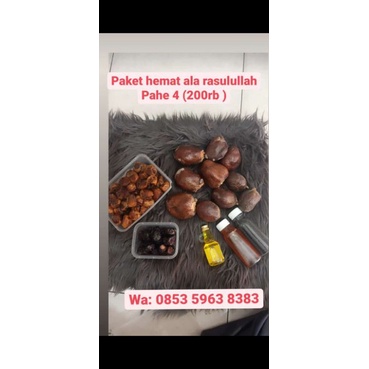

paket hemat ala rasulullah