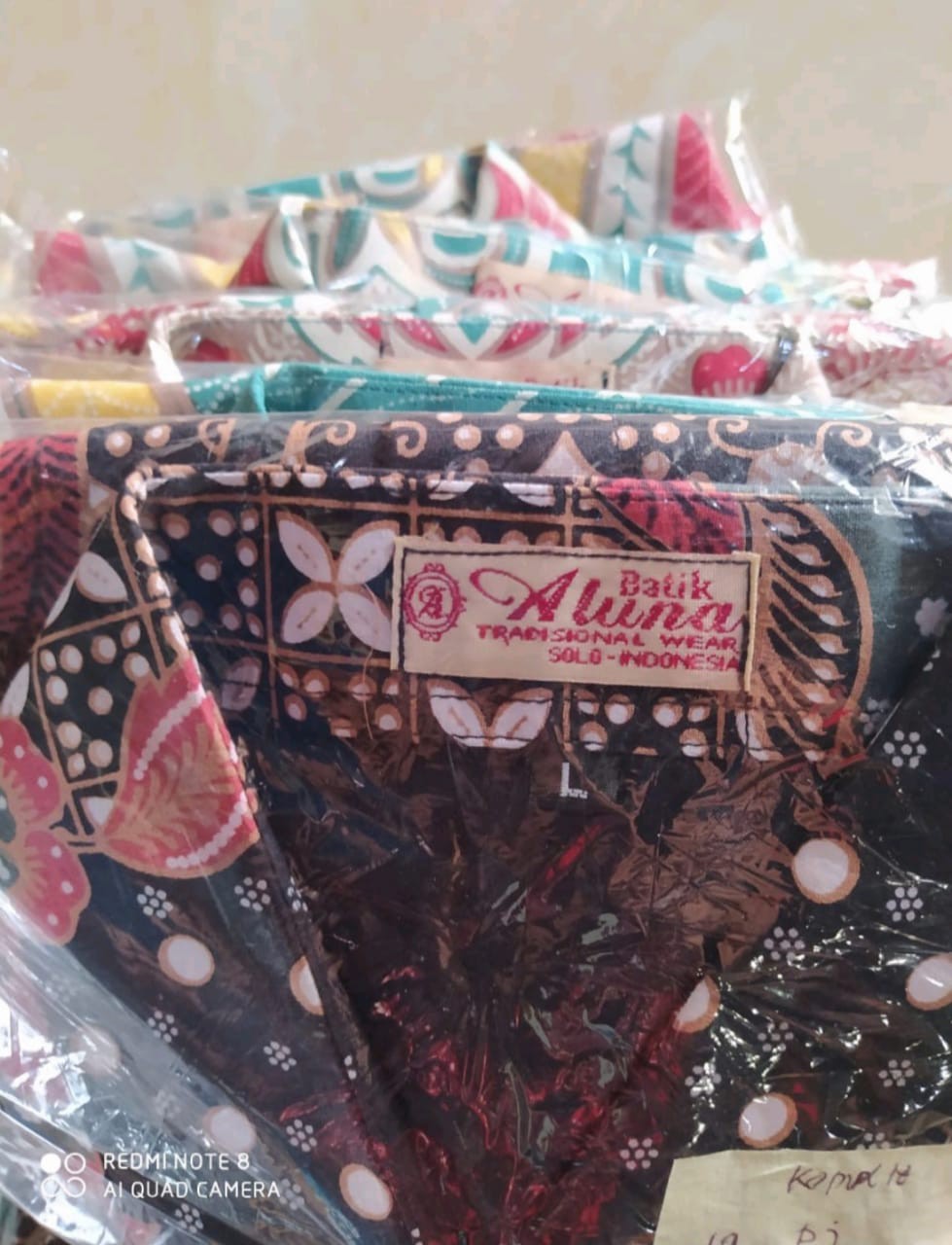 Kemeja Batik Pria Lengan Panjang Slim Fit Batik Solo Premium Seragam Kantor Batik Kombinasi Pcw 001