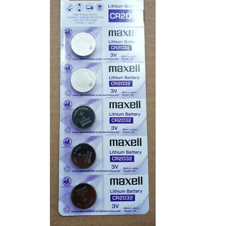 ㅑ Baterai batu batre batrey maxell 2032 BATRAI CR2032 made japan ⇲