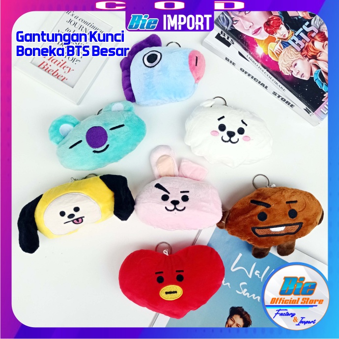 Gantungan Kunci BTS Boneka Jumbo Premium Impor Best Seller