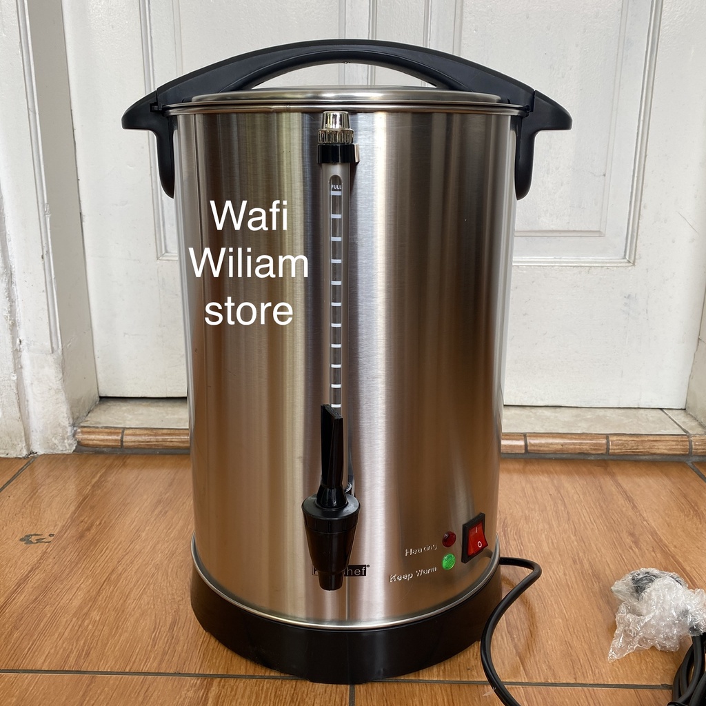 Krischef Krisbow water boiler pemanas air teko Listrik 11 Liter