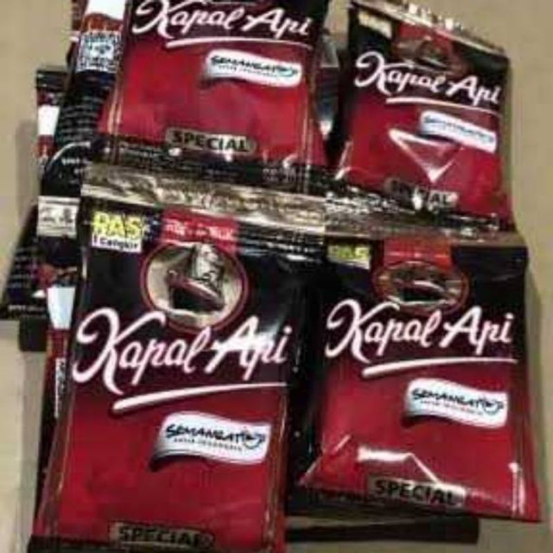 

Kopi kapal api special mini 6,5gr x 10 sachet ( 1 renceng )