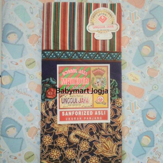 Mahkota unggu jaya jarik gendongan bayi, slendang gendong, gendongan tradisional mitif batik