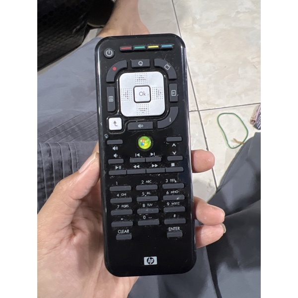 REMOTE REMOT PROYEKTOR PROJCTOR HP ORIGINAL ASLI