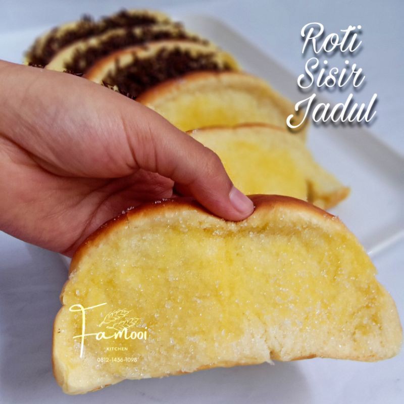 

Roti Sisir Jadul Bandung Empuk Hits/ Per pack isi 5 tangkup