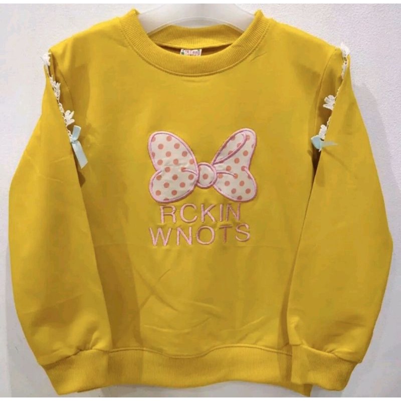 SWEATER ANAK PEREMPUAN IMPORT USIA 4-11 TAHUN - SWEATER ANAK IMPORT