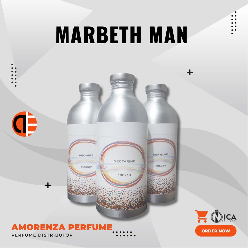 Bibit Parfum Murni MARBETH MAN - MARIBETH Nica Fragrance 250ml Segel Pabrik