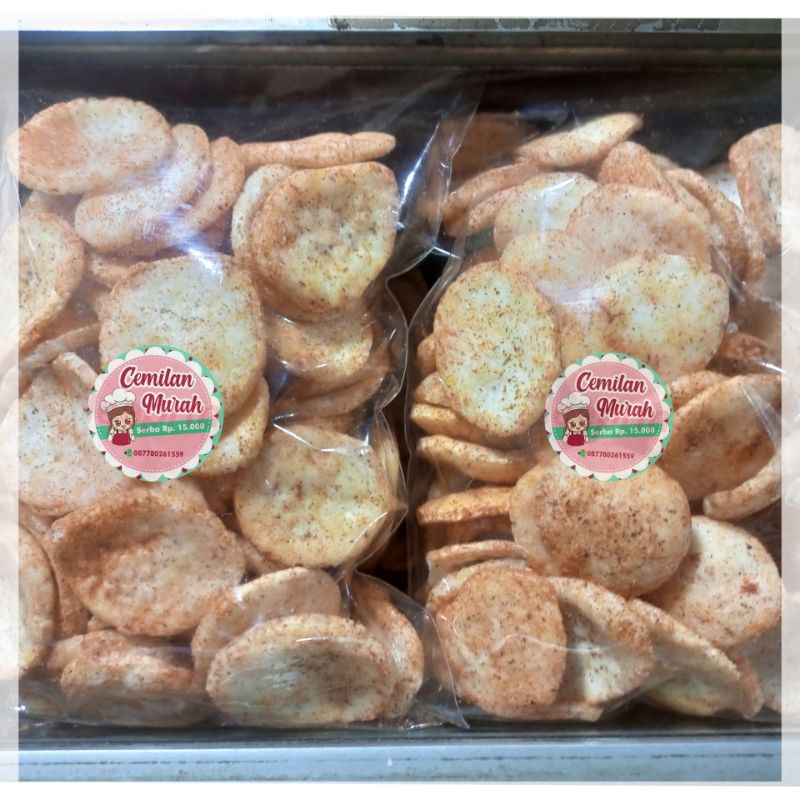 

kempelang krupuk ikan pedas 250 gr kerupuk kemplang