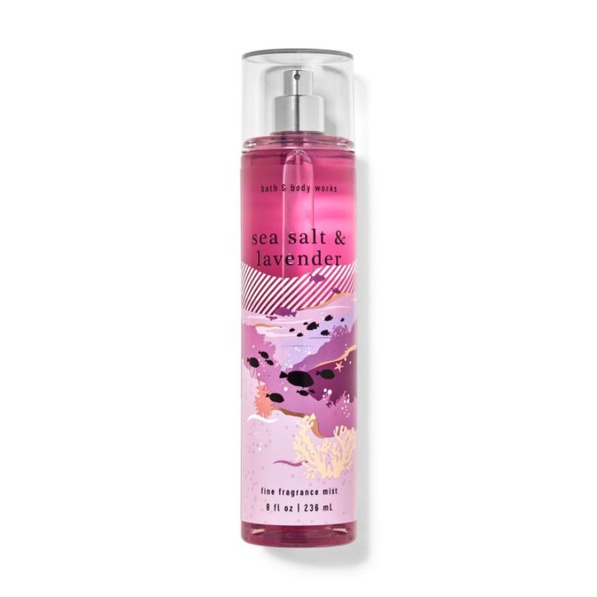 BATH AND BODY WORKS SEA SALT &amp; LAVENDER BODY MIST