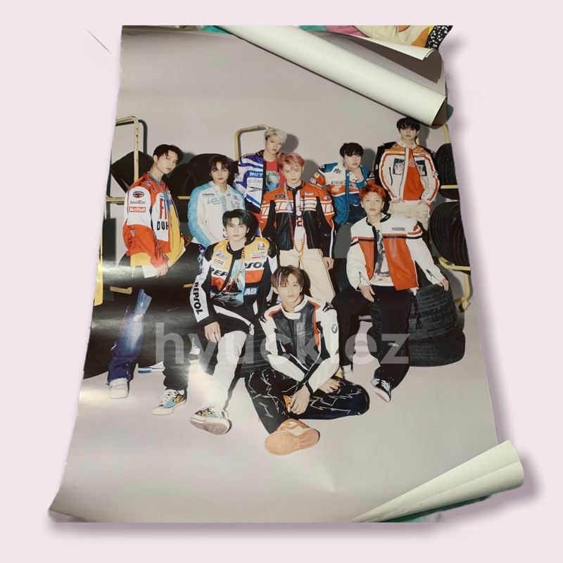 [ready] rolled poster potrait punch final round official nct 127