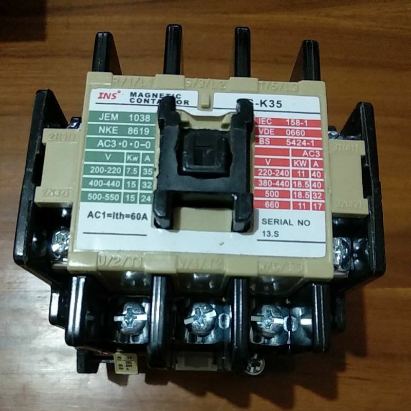 MAGNETIC CONTACTOR KONTAKTOR SK 35 380 VOLT