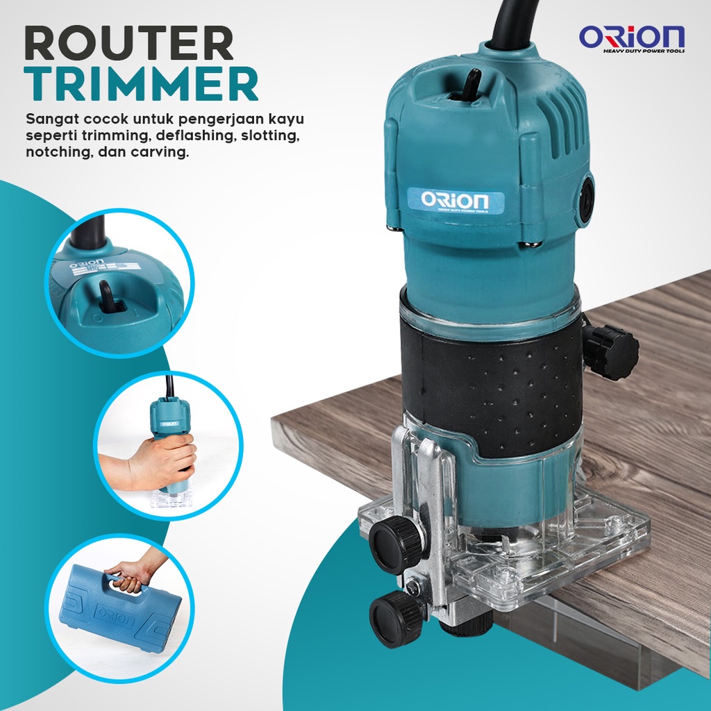 Mesin Profil Router Trimmer Kayu - Orion RW3709