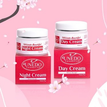 UNEDO BUNDLE DAY NIGHT CREAM UNTUK KULIT KERING FLEK HITAM