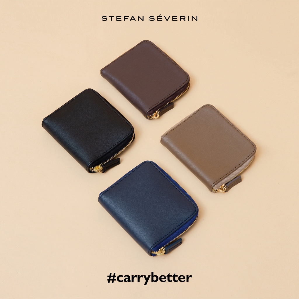 Stefan - Kira Card Holder Zipper / Dompet Kartu Retsleting