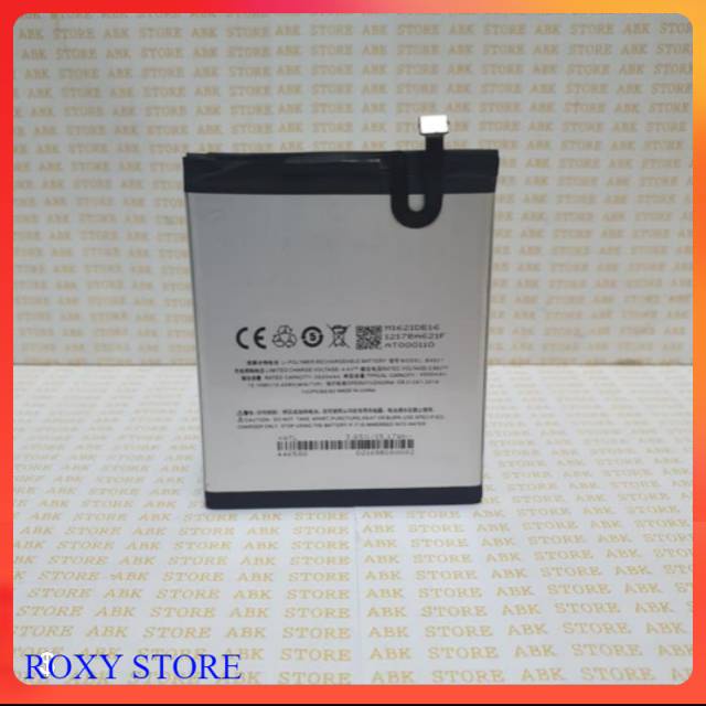 Battery Baterai Batre Meizu M5 Note BA621 M621H Original