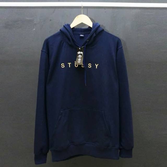 HOODIE STUSS OBLONG KEKINIAN / HOODIE PRIA TEBAL