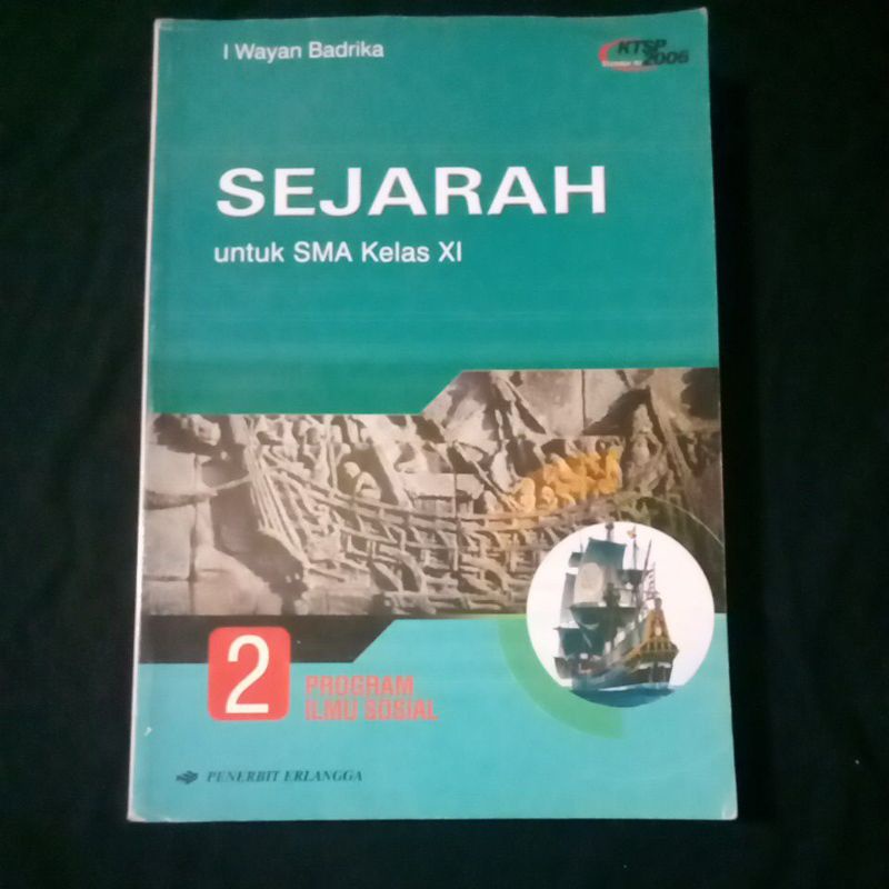 sejarah SMA kls 2 KTSP ERLANGGA program IPS