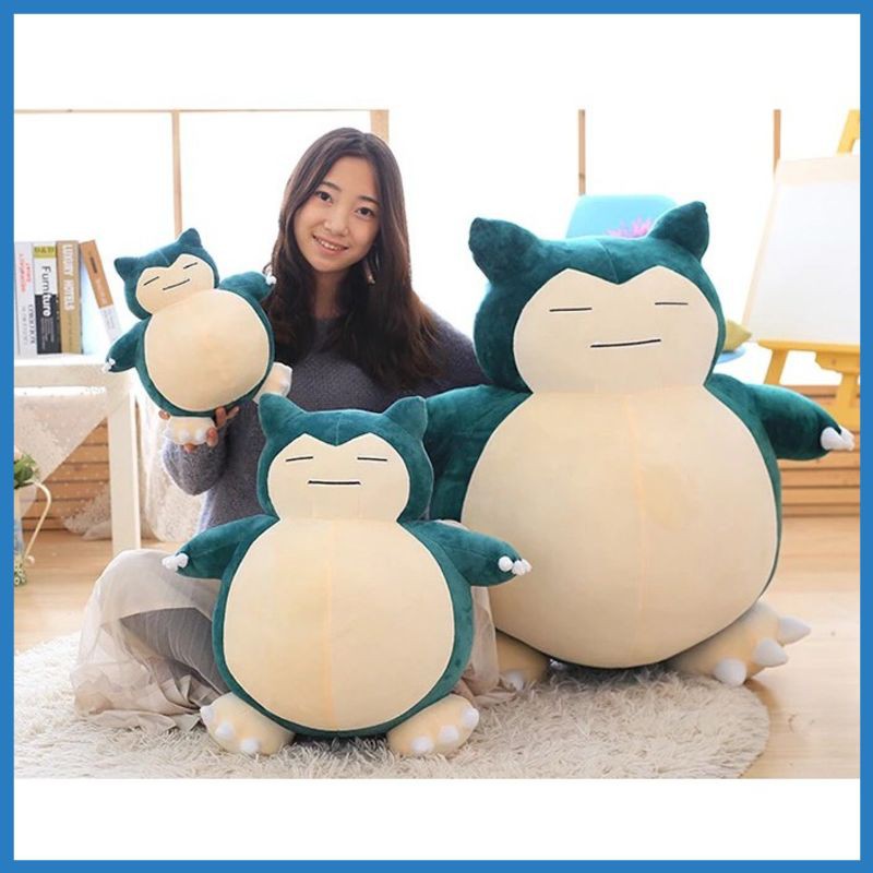 BONEKA BEAR JUMBO HBVI BONEKA SNORLAX POKEMON PIKACHU PREMIUM