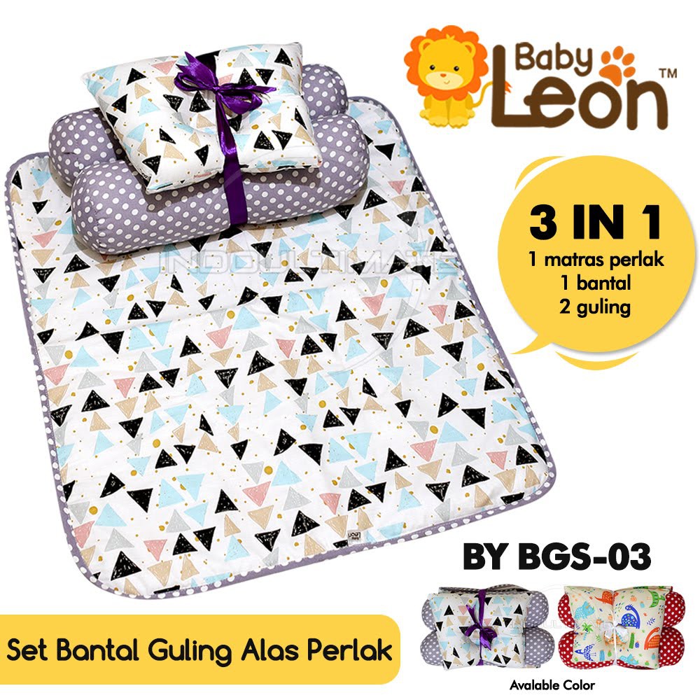 Tempat Tidur Bayi 3in1 kasur bayi + bantal guling kasur lantai bayi BY BGS-03