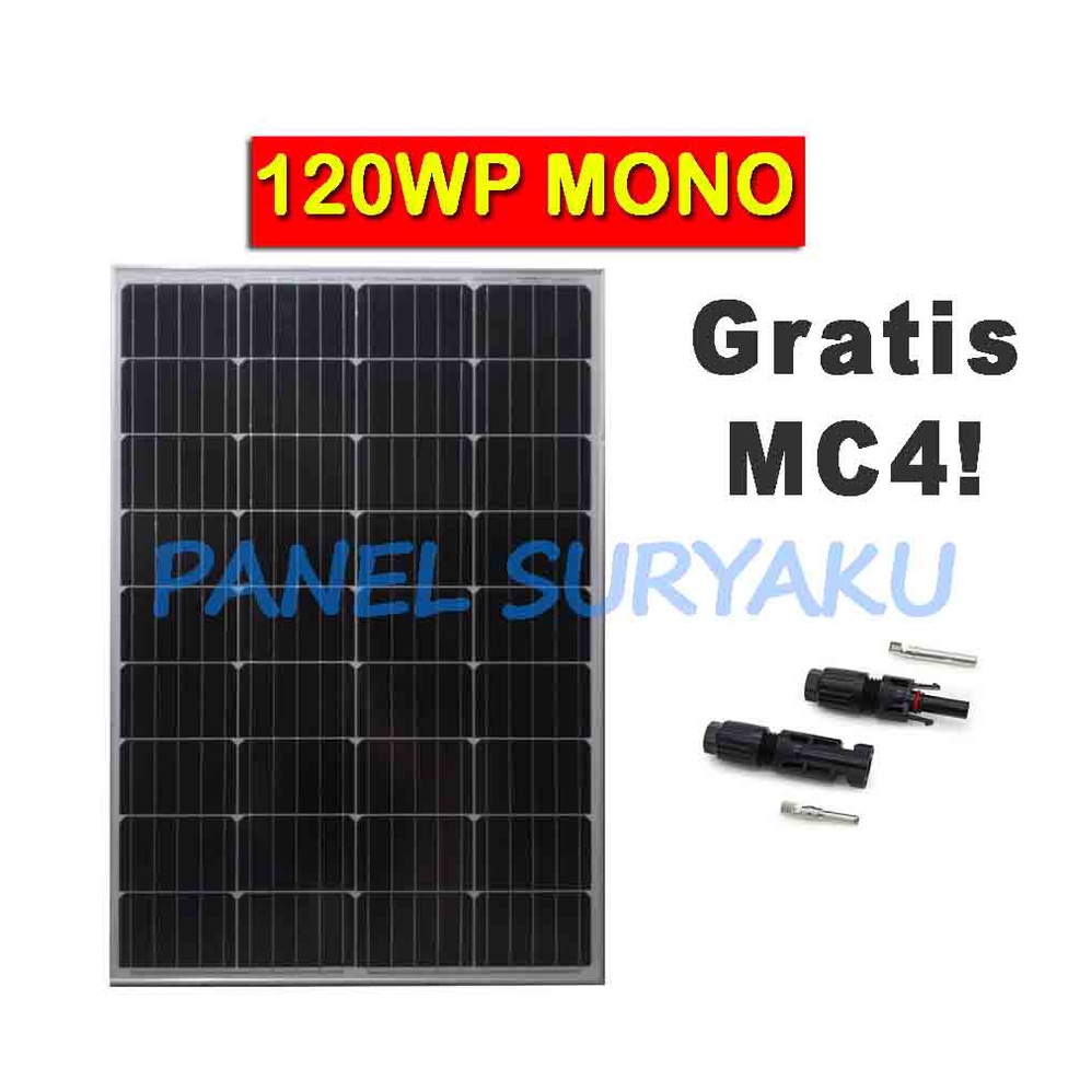 Panel Surya 120wp Monocrystalline Harga Promo | Shopee Indonesia