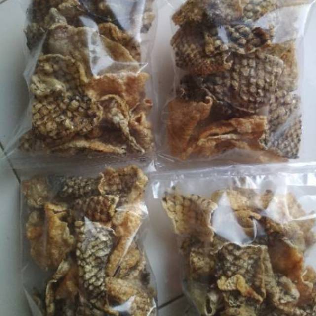 

Kerupuk kulit ikan kakap siap makan 100 gr