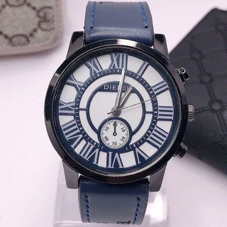 [READY STOCK] JAM TANGAN PRIA KULIT MURAH COWOK FASHION READY STOCK COUPLE IMPORT KOREAN WATCH  M27