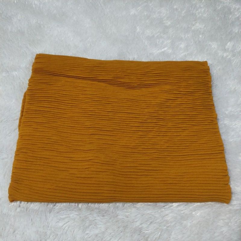 BERGO INSTAN SYIRIA XL plisket lidi(NON PED)-mustard