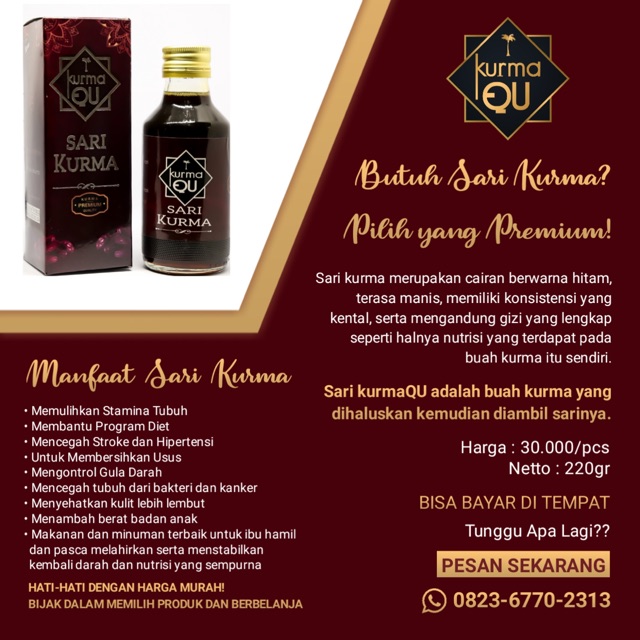 

Sari Kurma Premium