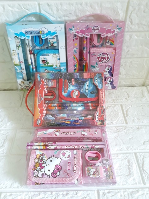 Set Alat tulis Anak / Study Set Dompet YoYo 8006