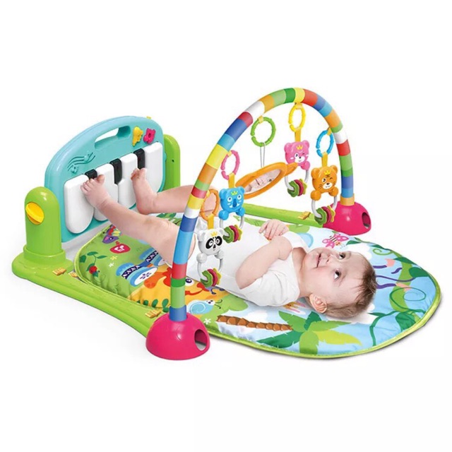 play gym musical baby activity rattle