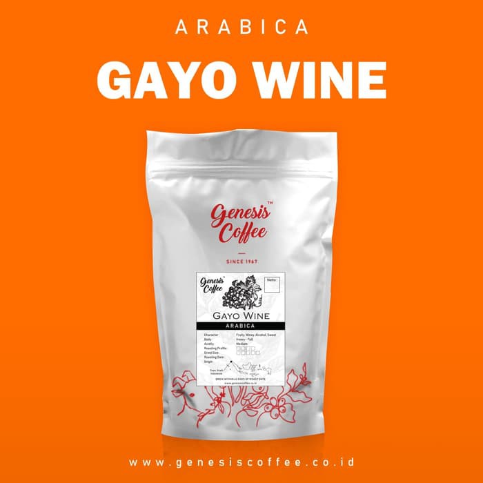 

ARABICA SINGLE ORIGIN GRADE 1 / GAYO WINE 200 gram - kkp470
