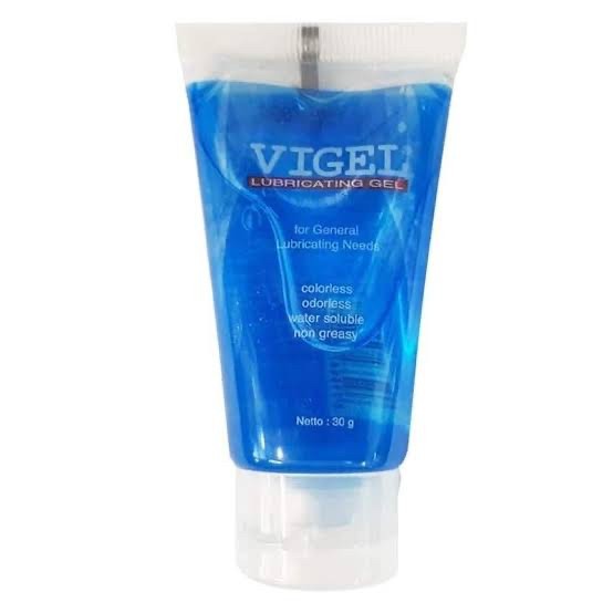 VIGEL LUBRICATING GEL 30 GRAM LUBRICANT (PRIVASI AMAN)