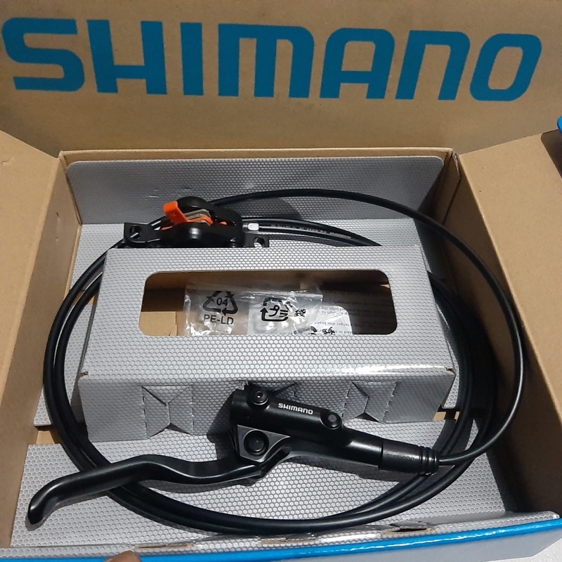Jual Shimano Mt200 Disc Brake Hidraulic Rem Sepeda Set | Shopee Indonesia