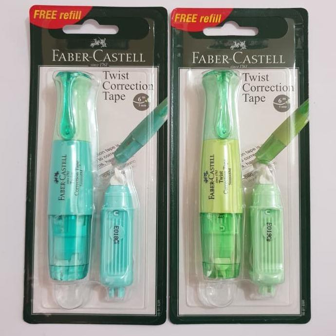 

TWIST CORRECTION TAPE BARREL + REFILL FABER CASTEL / STIPO / TIPE X