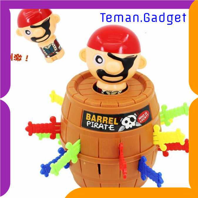 TG-MA Crazy Pirates Roulette Lucky Barrel Running Man Game - YF555