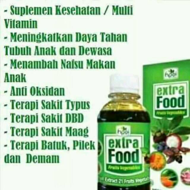 

EXTRA FOOD